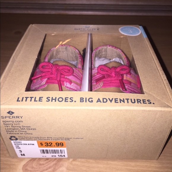 Kids Pink Sperry Boat Shoes 🚣🏾 💕 - Picture 6 of 6